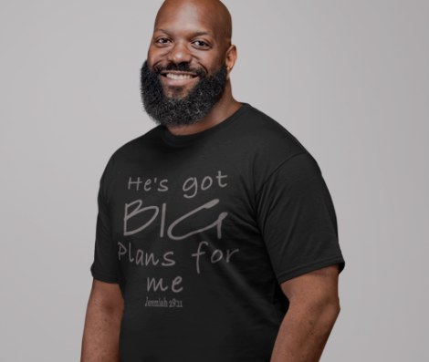 Big Plans Scripture Tee