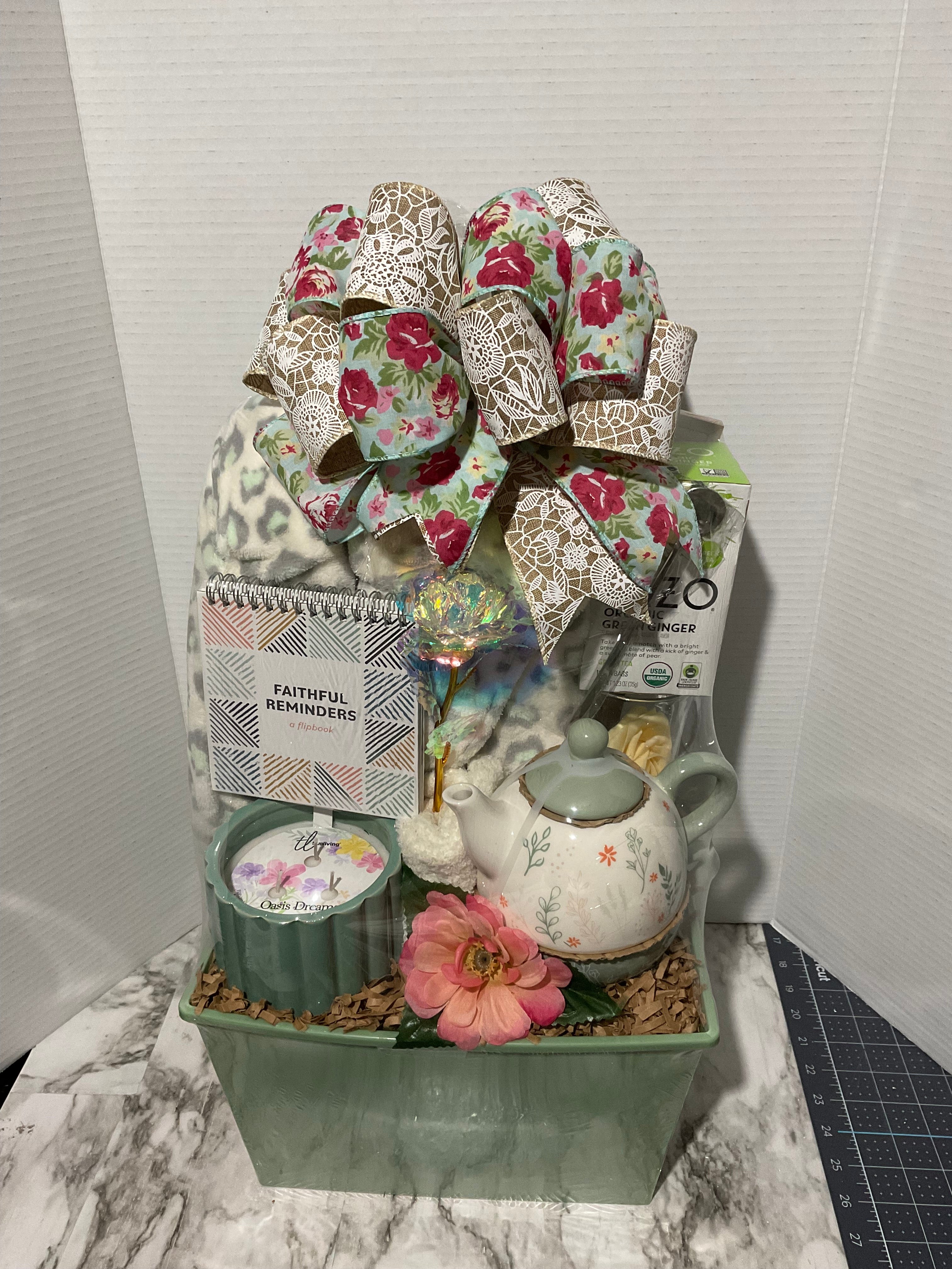 Graceful Tea & Comfort Gift Basket
