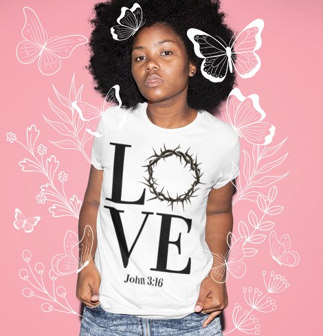 LOVE John 3:16 Tee