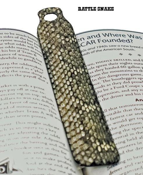 Book Marks, many different Exotic Leathers and colors
