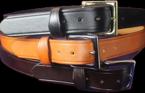 BELT Hand Crafted Herman Oak English Bridle Leather 1 1/4"&1 1/2' Three colors