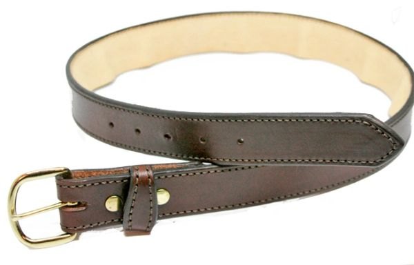 MONEY BELT ENGLISH BRIDLE LEATHER 3 COLORS 11/2 WIDE