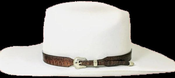 Ostrich Leg Hat Band western cowboy hat 3/4X28" Custom handmade in three colors