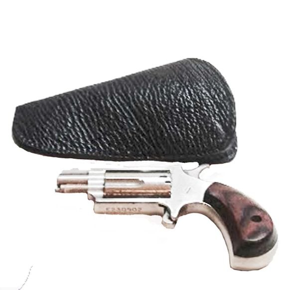 POCKET HOLSTER MADE FROM REAL SHARK SKIN FOR NORTH AMERICAN ARMS 22 MAGNUM