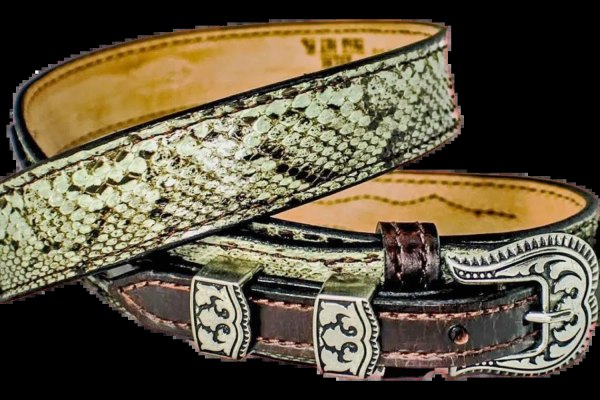 Real Florida Everglades Python Ranger Belt 11/2" wide
