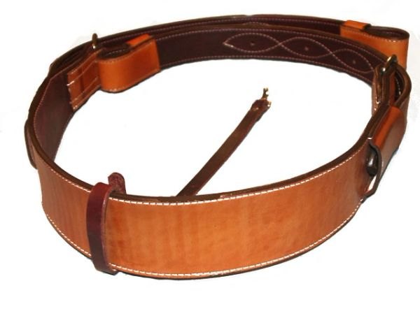 REAR GIRTH SET 3" COMPLETE COWBOY QUALITIY FULLY LATIGO LINED AND SEWED
