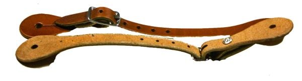 SPUR STRAPS MEN OR WOMEN'S ENGLISH BRIDLE LEATHER 4 COLORS CHROME BRASS BUCKLES