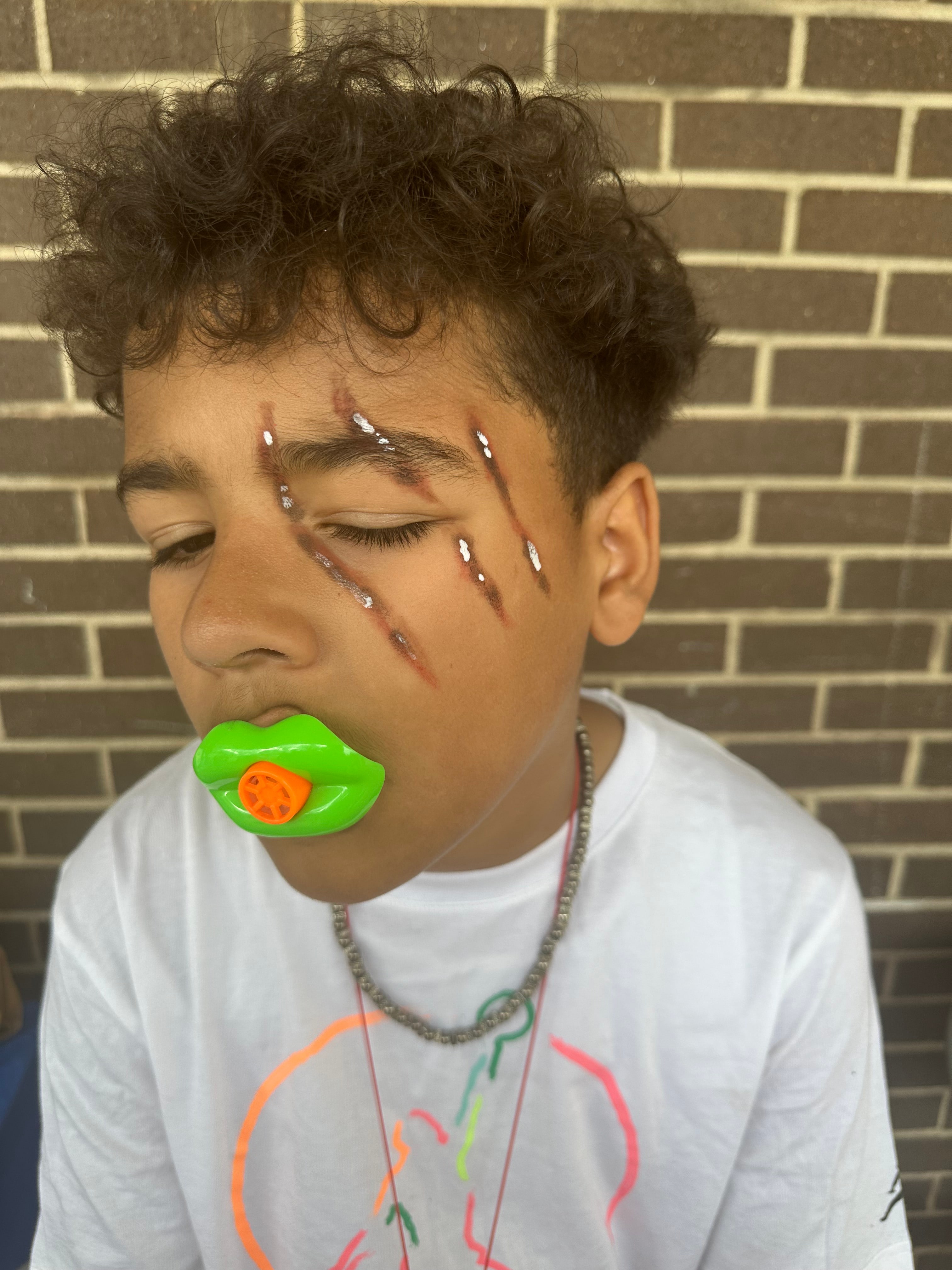 Whimsical Face Art, artwork 2