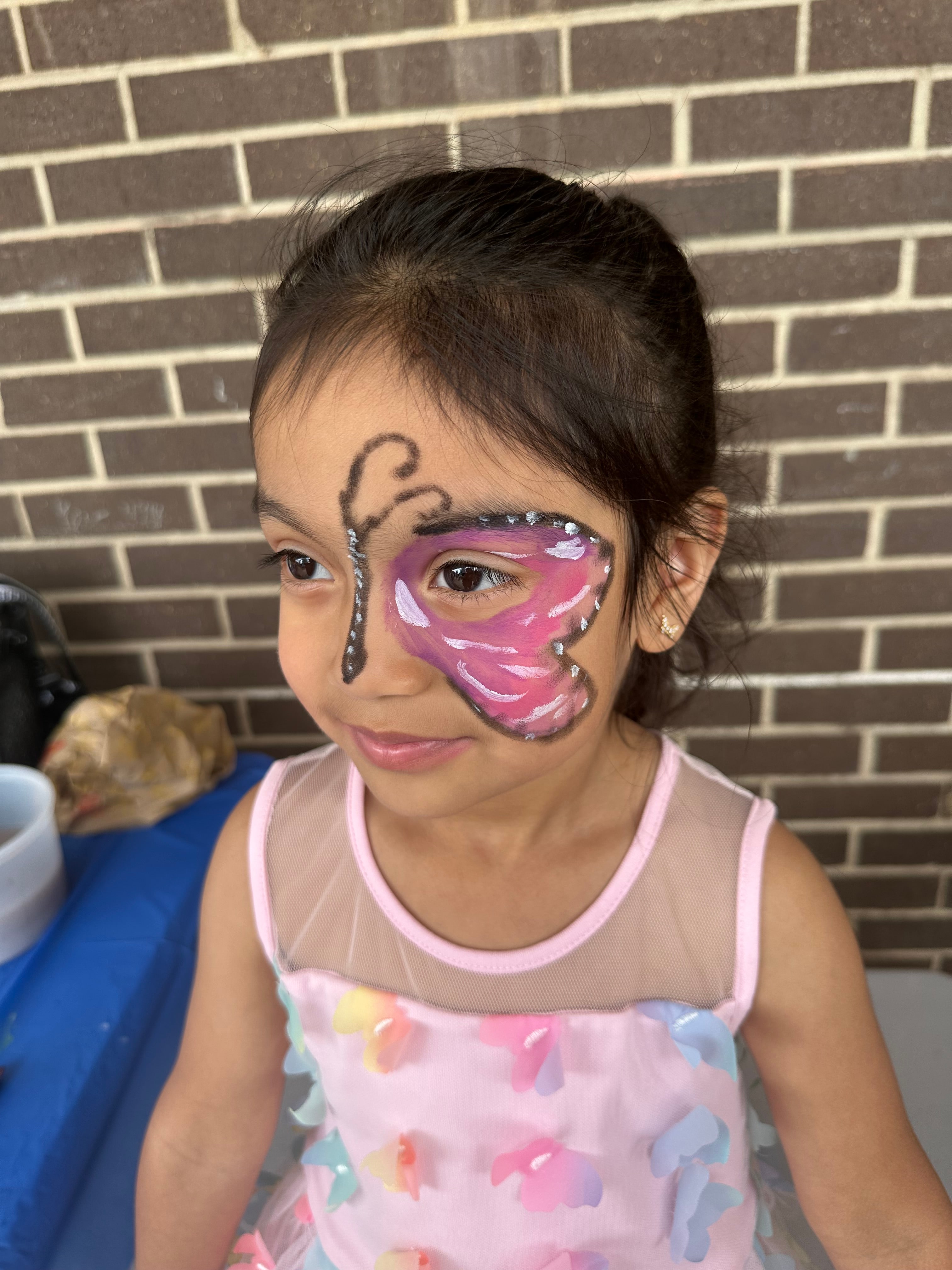 Whimsical Face Art, artwork 4