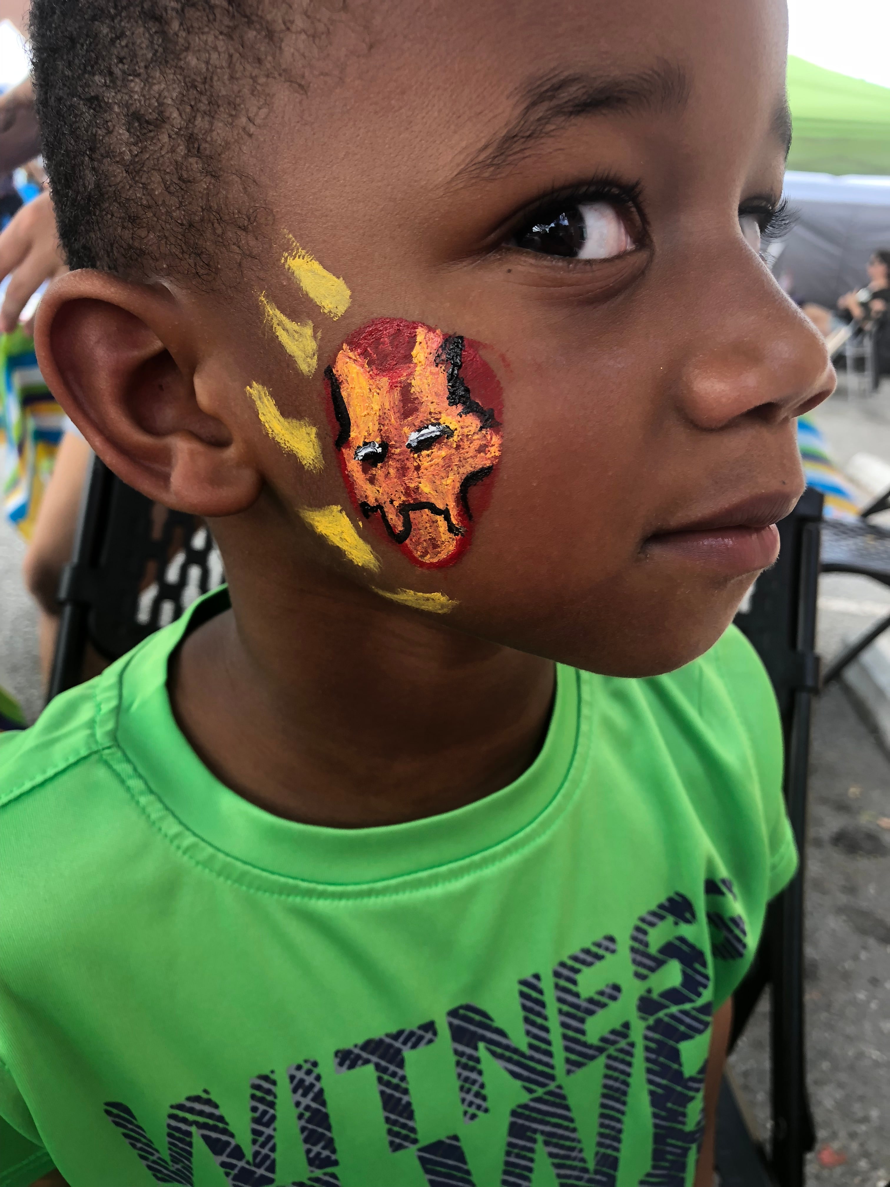 Whimsical Face Art, artwork 8