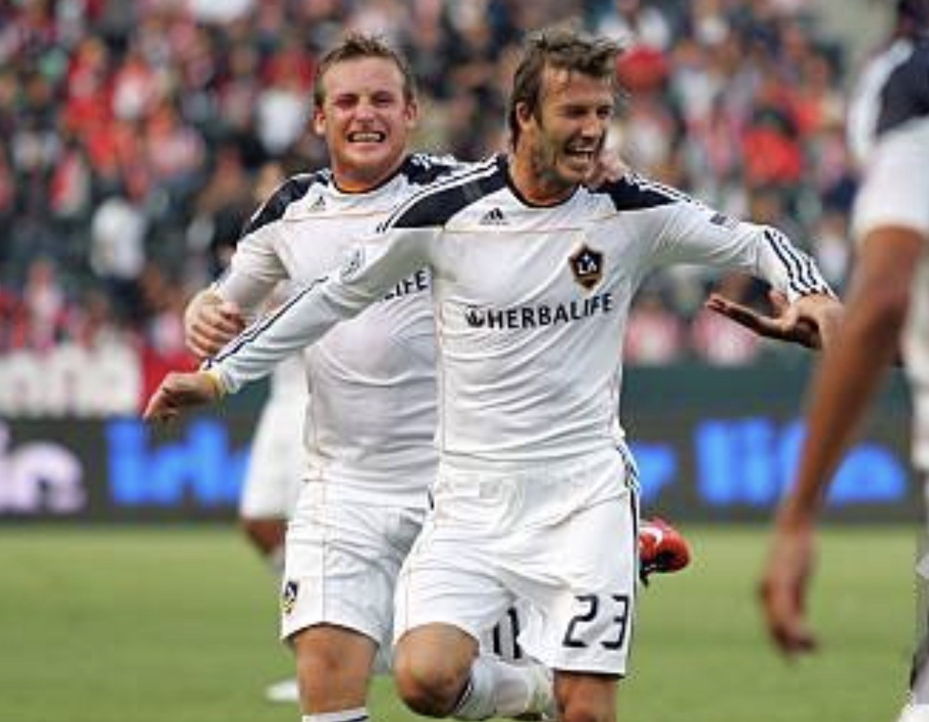Chris Birchall in action for LA Galaxy