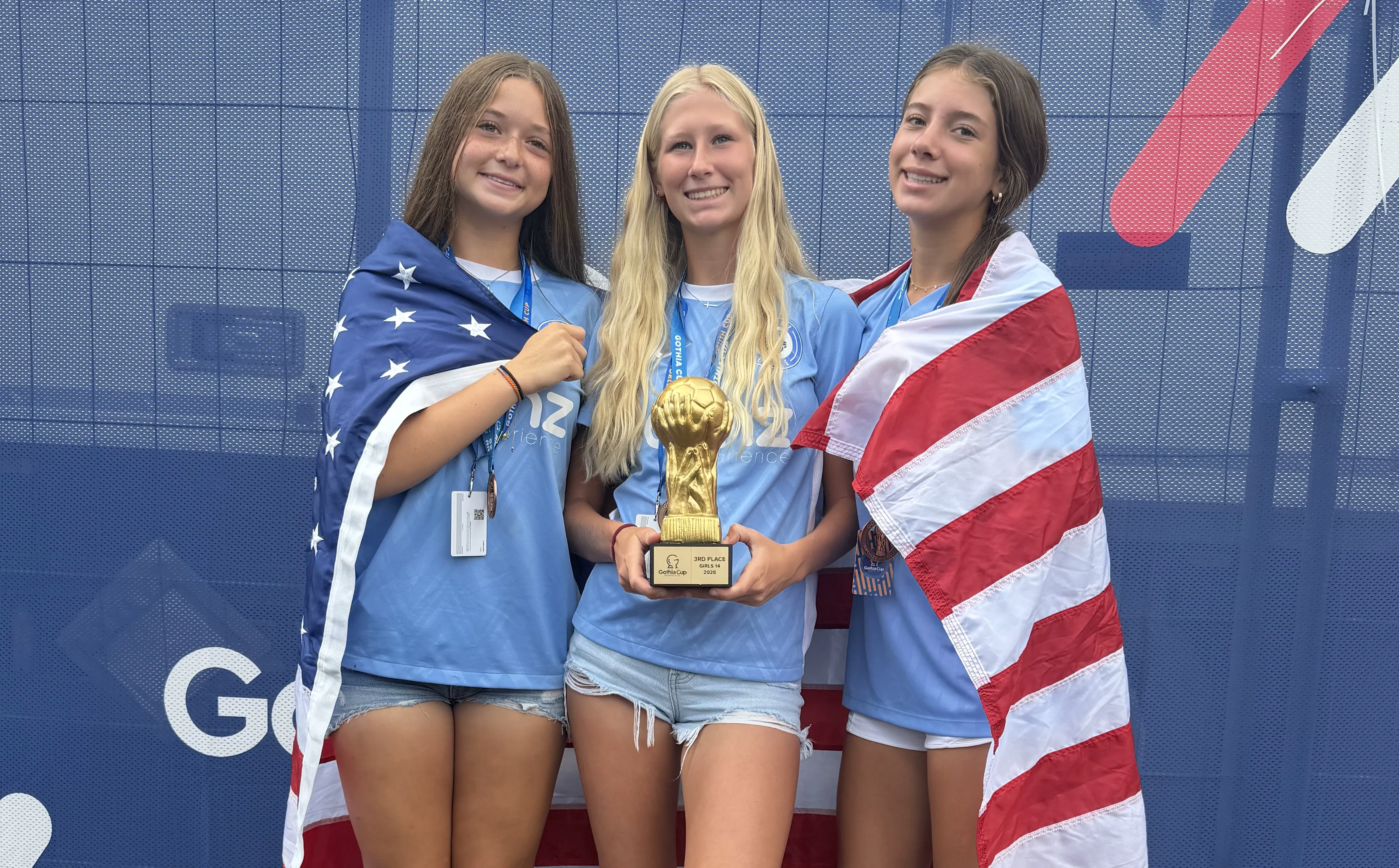 2012 Girls finish third at Gothia Cup 2026