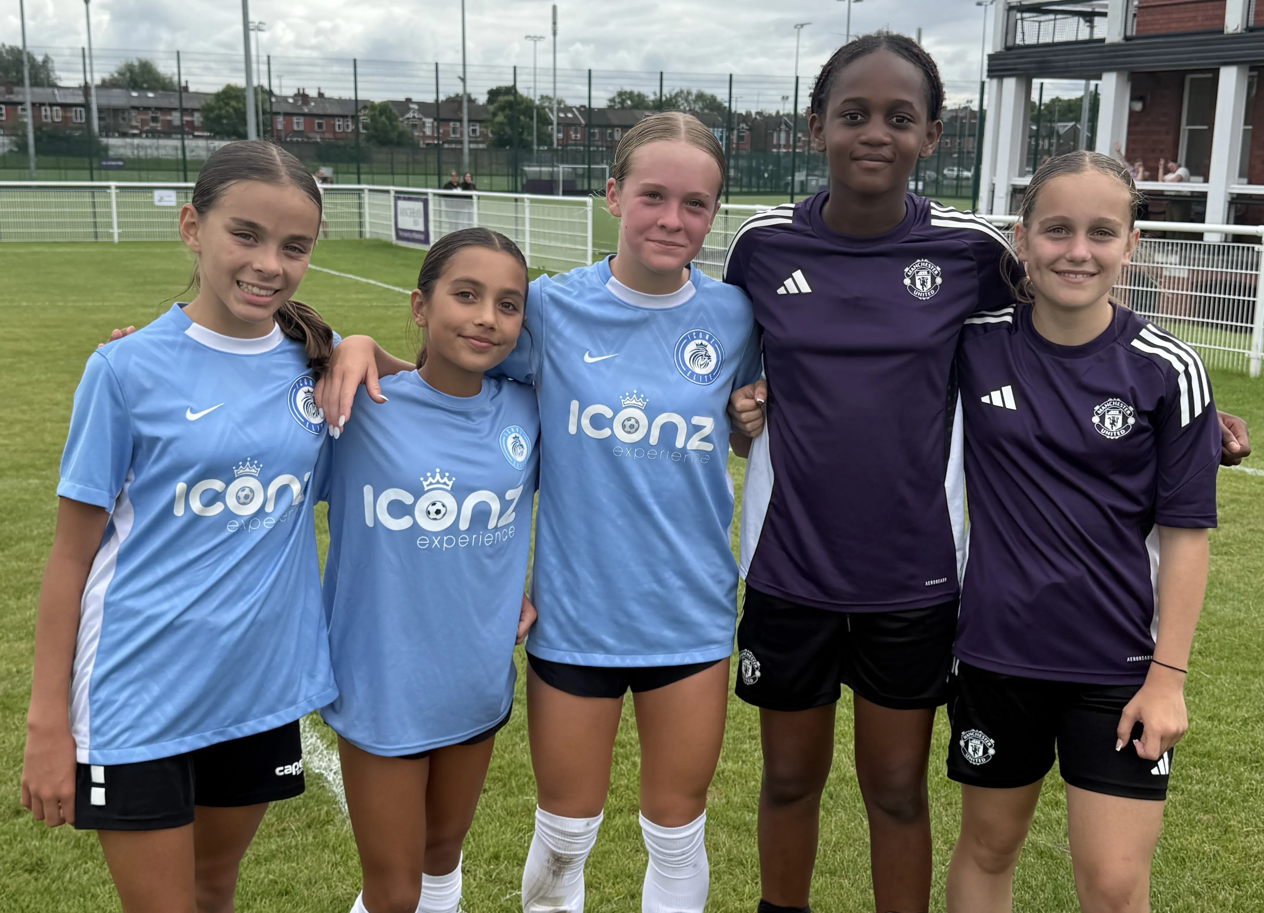 2012/13 Girls Take on Manchester United