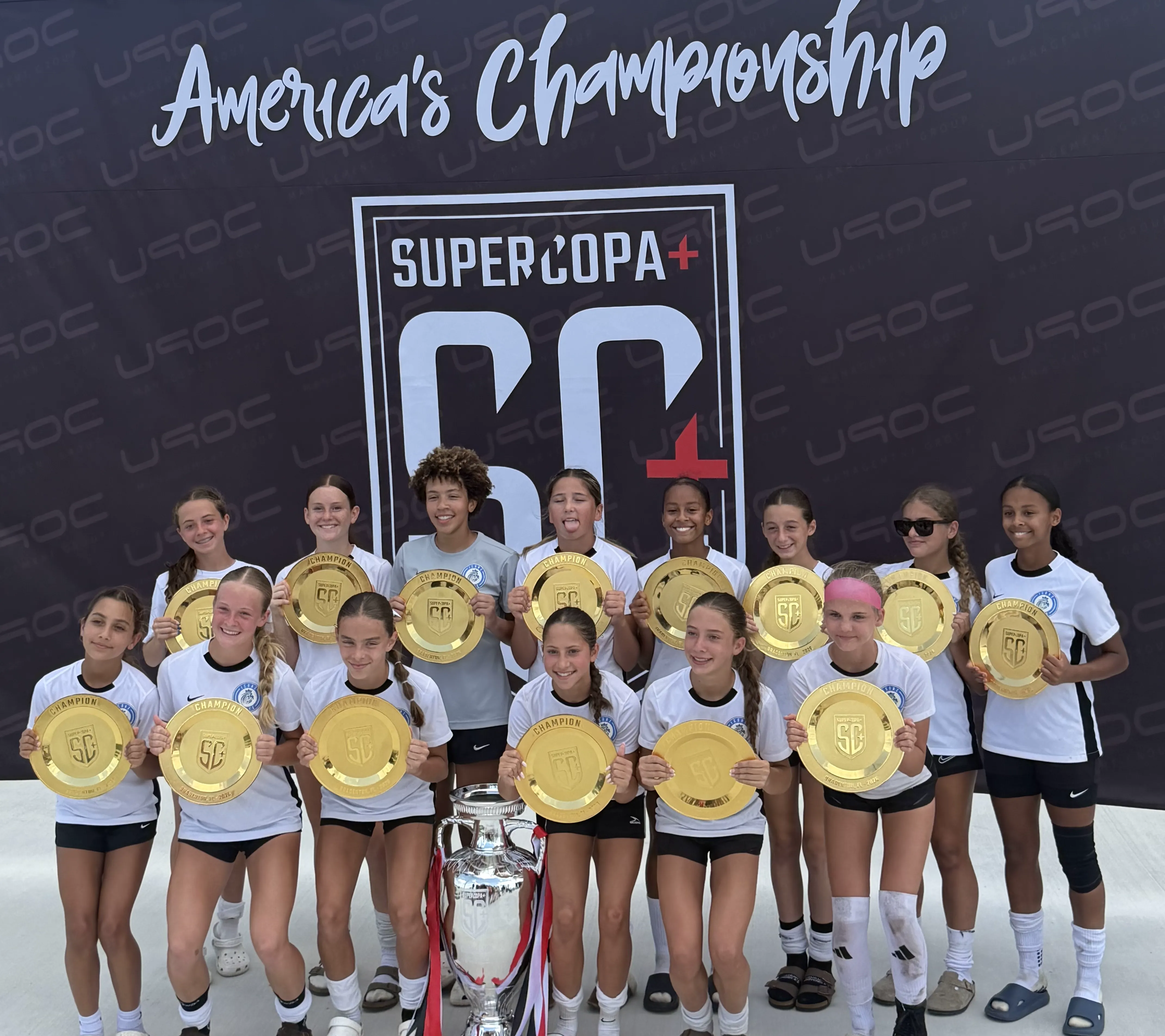 2012 Girls crowned SuperCopa+ Champions