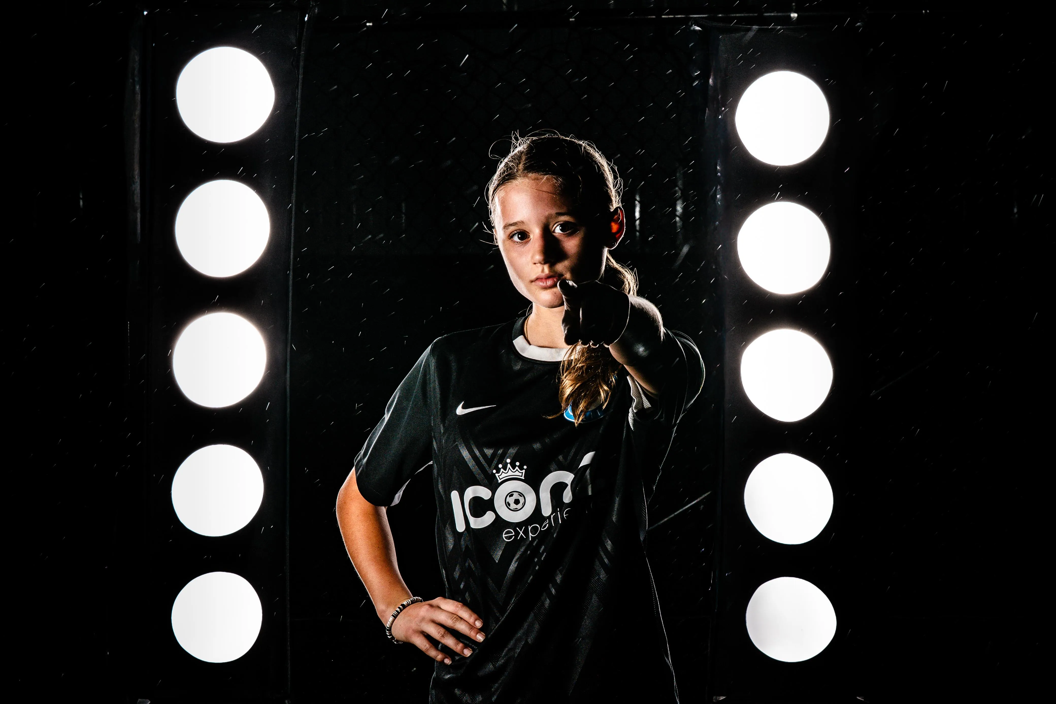 ICONZ player ready to train under stadium lights