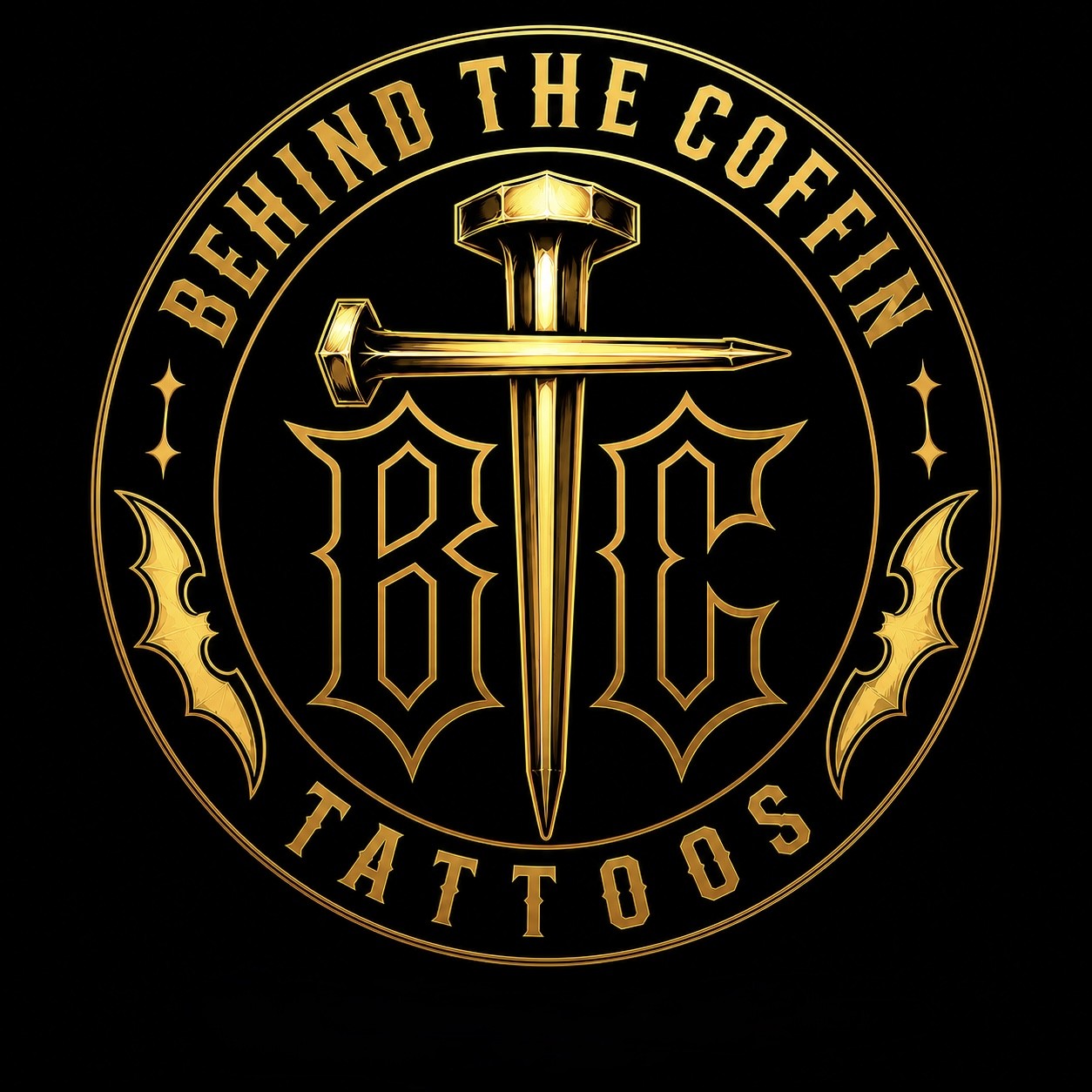 Behind the Coffin Tattoos