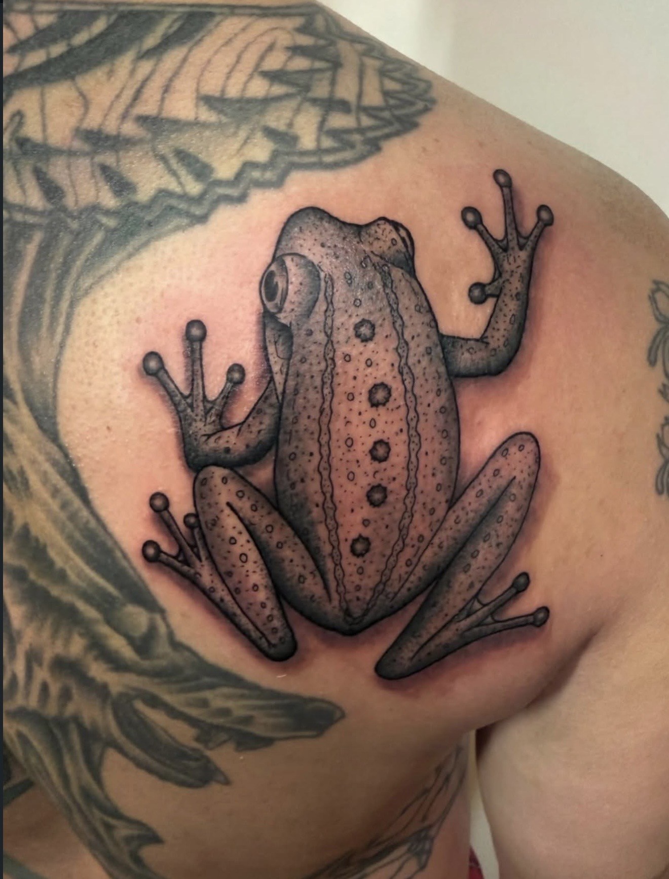 Black & Gray tattoo by Trent Stone, portfolio image 6