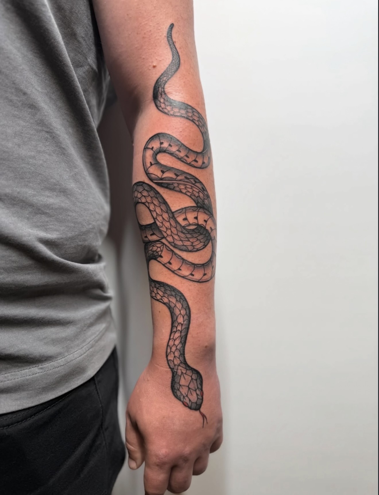 Black & Gray tattoo by Trent Stone, portfolio image 2