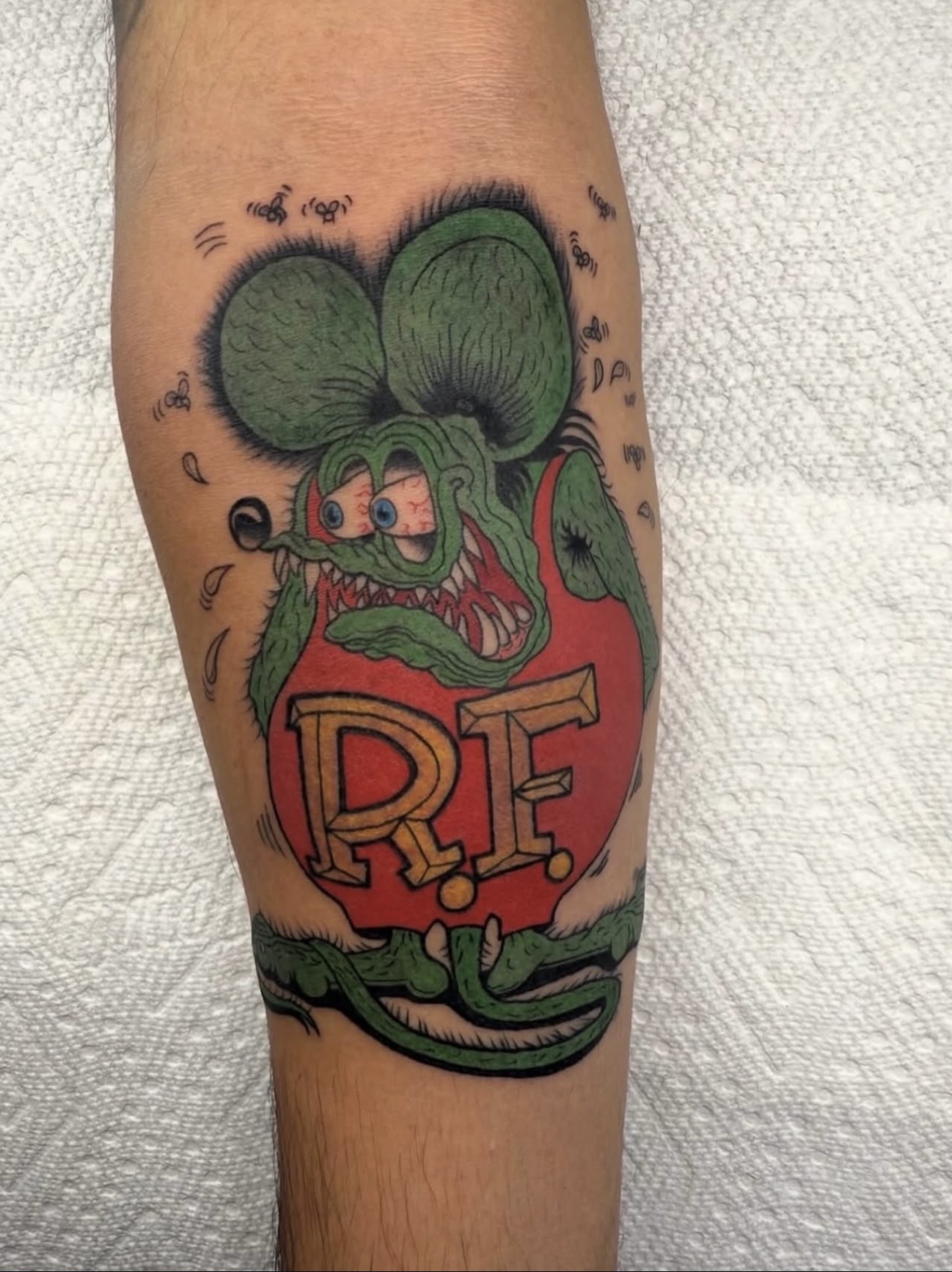 Custom tattoo by Trent Stone, portfolio image 4