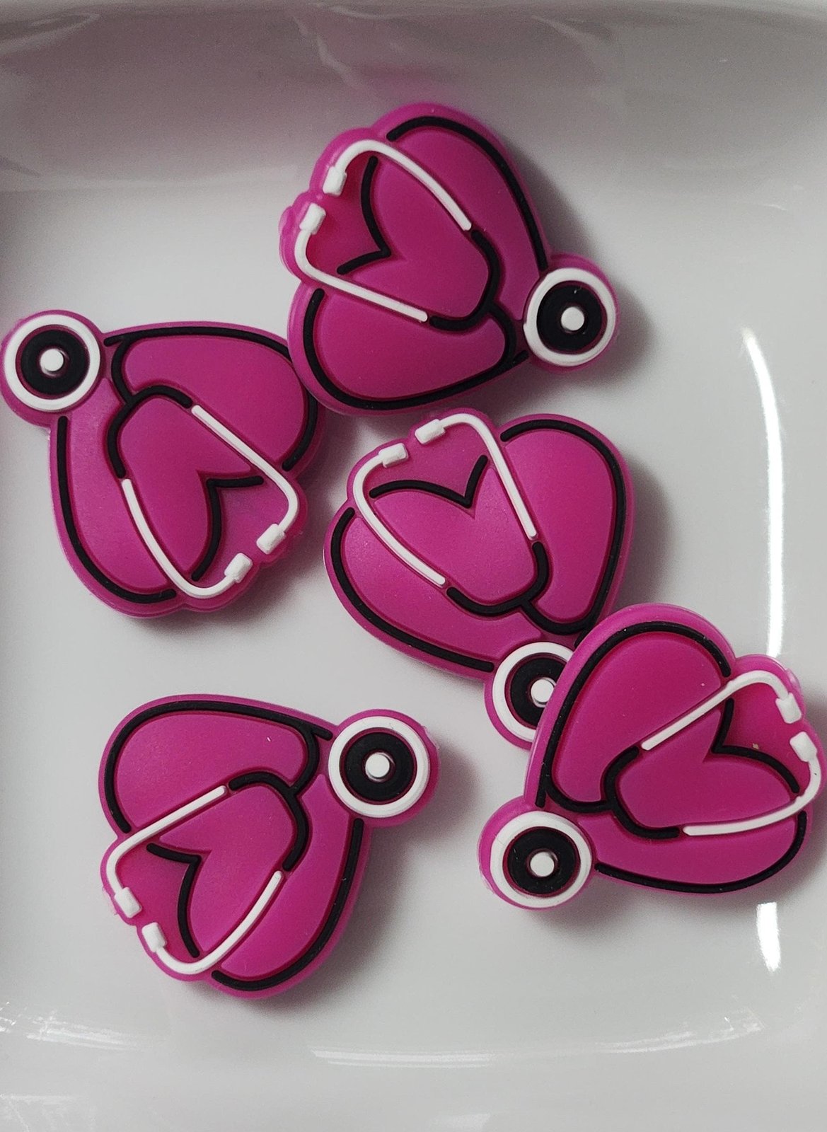 Nurse Themed Silicone focal beads, photo 2
