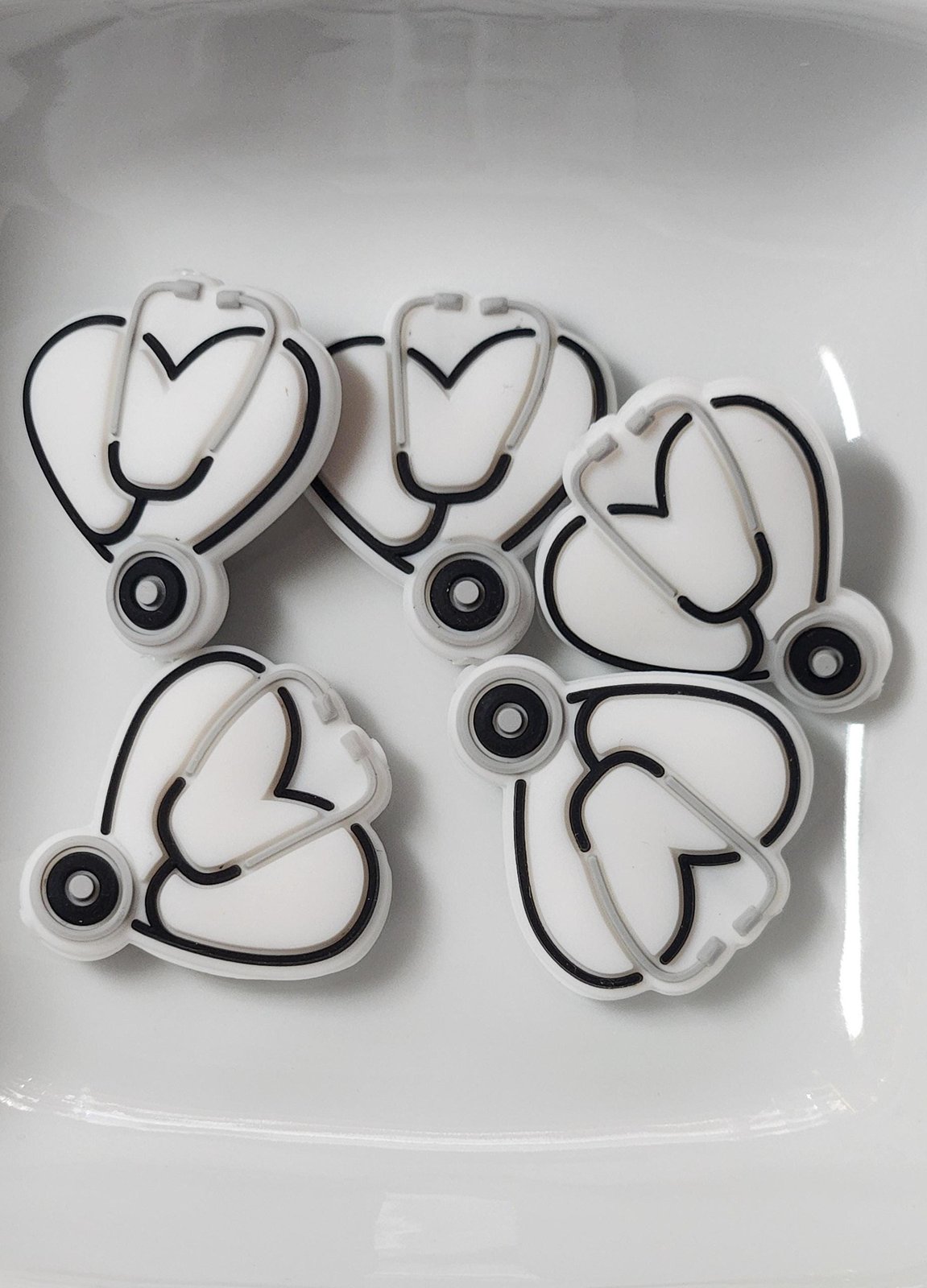 Nurse Themed Silicone focal beads, photo 3
