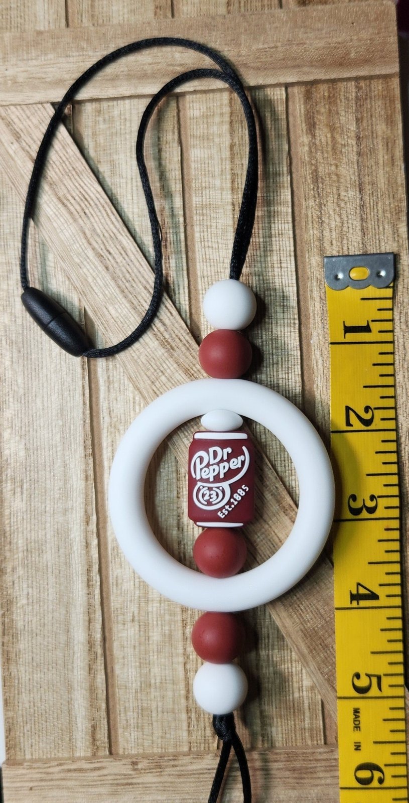 Pepper silicone beaded car hanger, photo 2