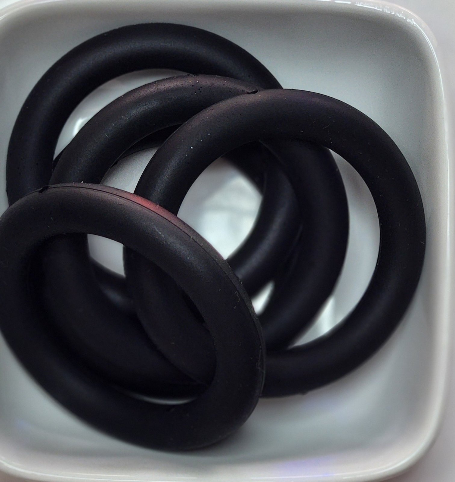 65 mm Silicone Rings solid, photo 2