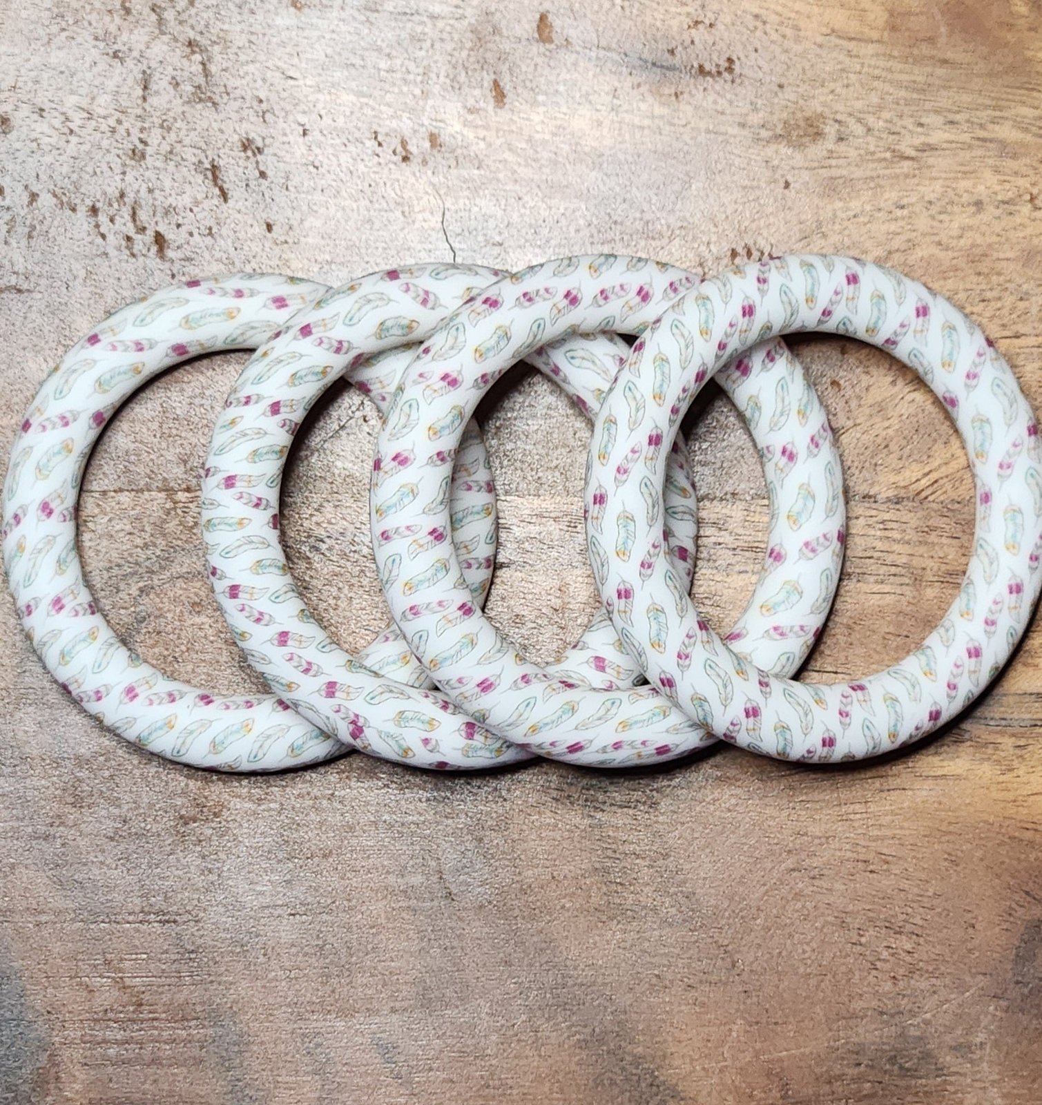 65 mm Silicone Rings patterned, photo 5