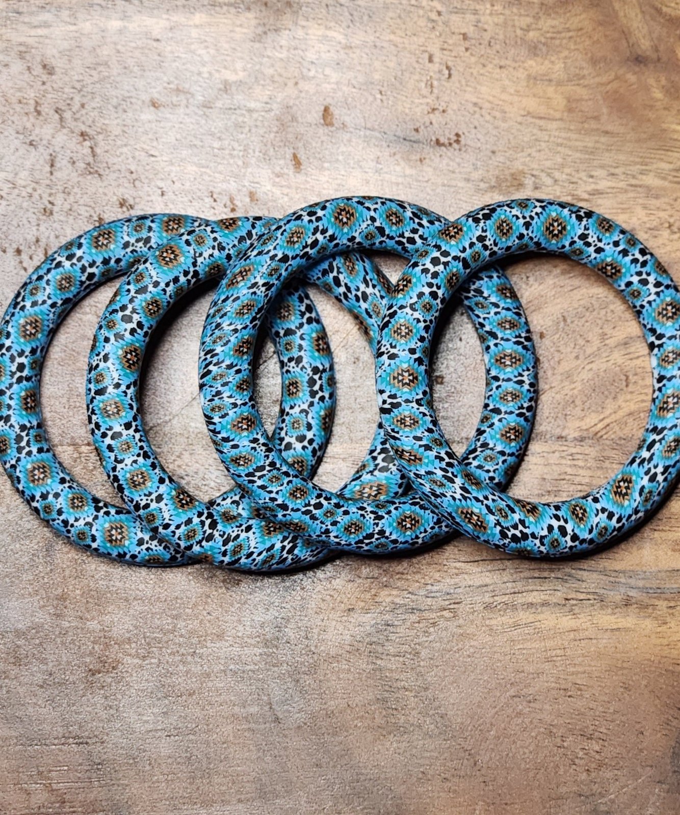 65 mm Silicone Rings patterned, photo 6