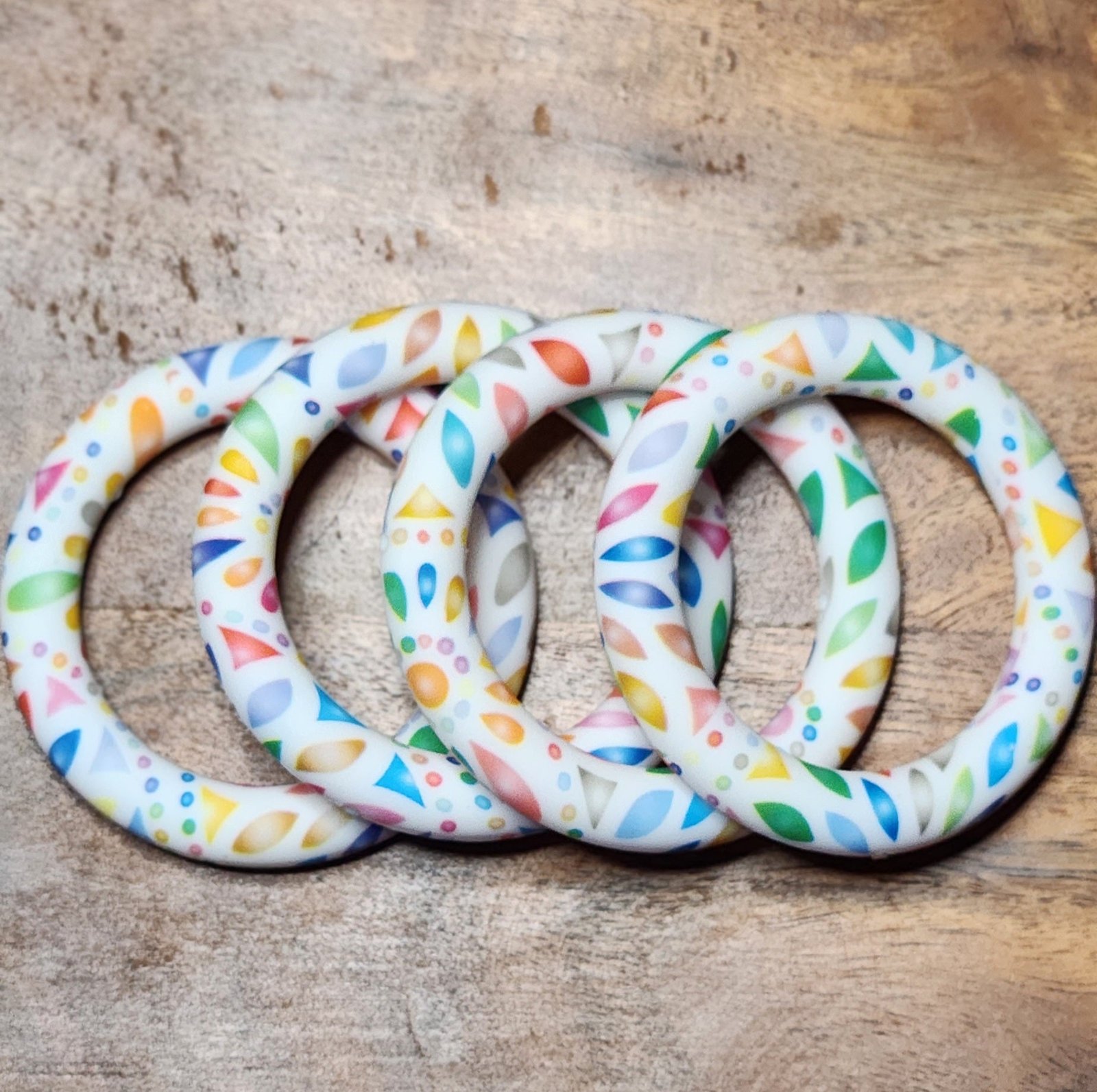 65 mm Silicone Rings patterned, photo 7