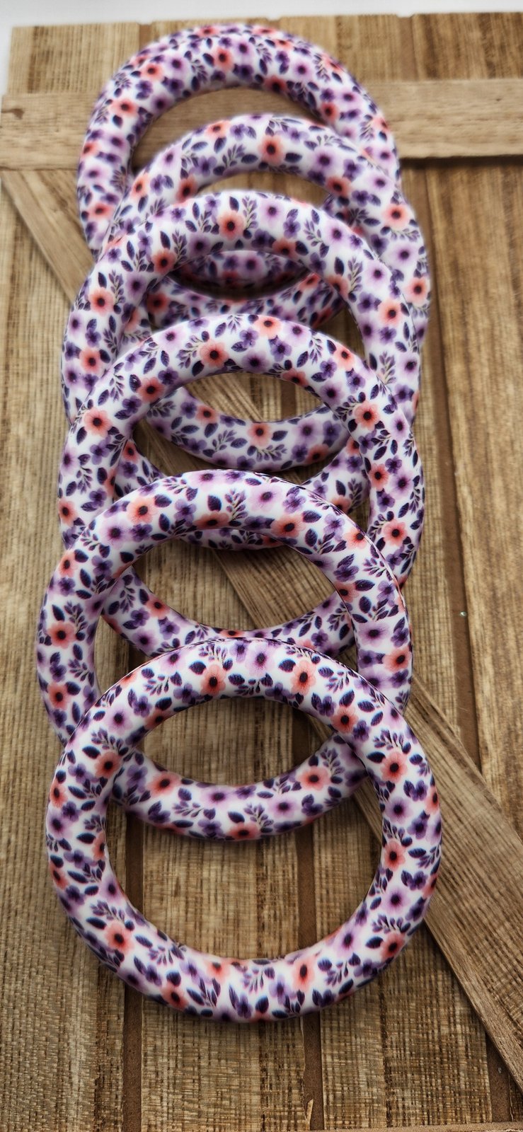 65 mm Silicone Rings patterned, photo 13