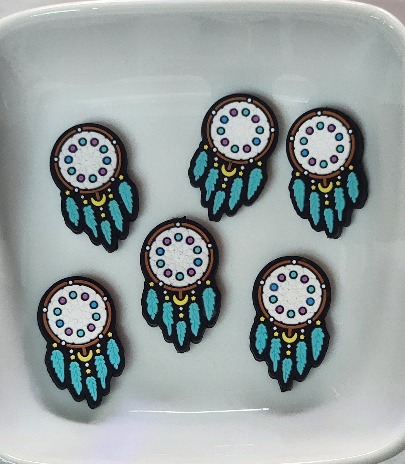 Dream Catcher silicone focal bead