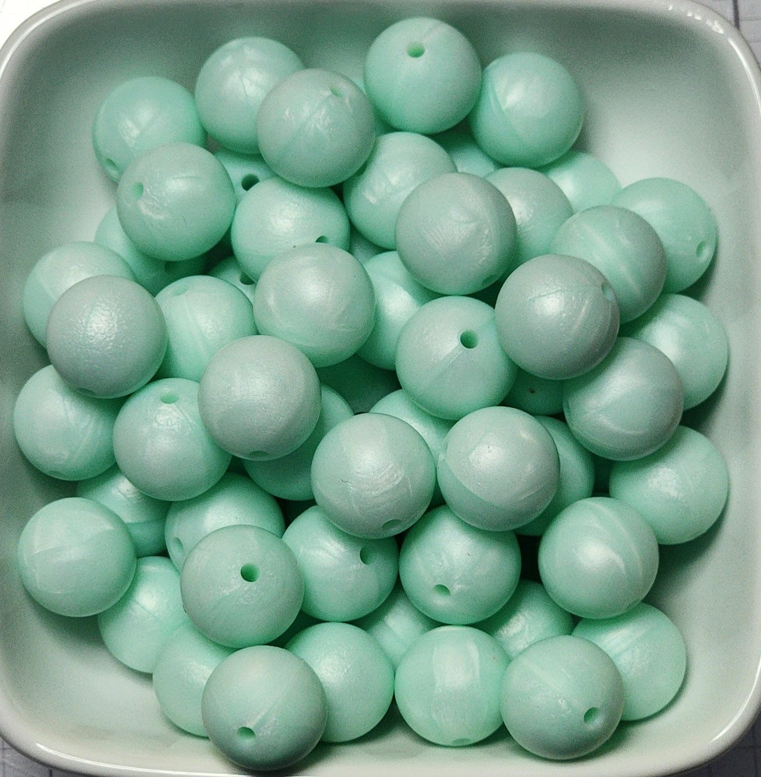 15 mm Solid Silicone Beads 20 pack, photo 6