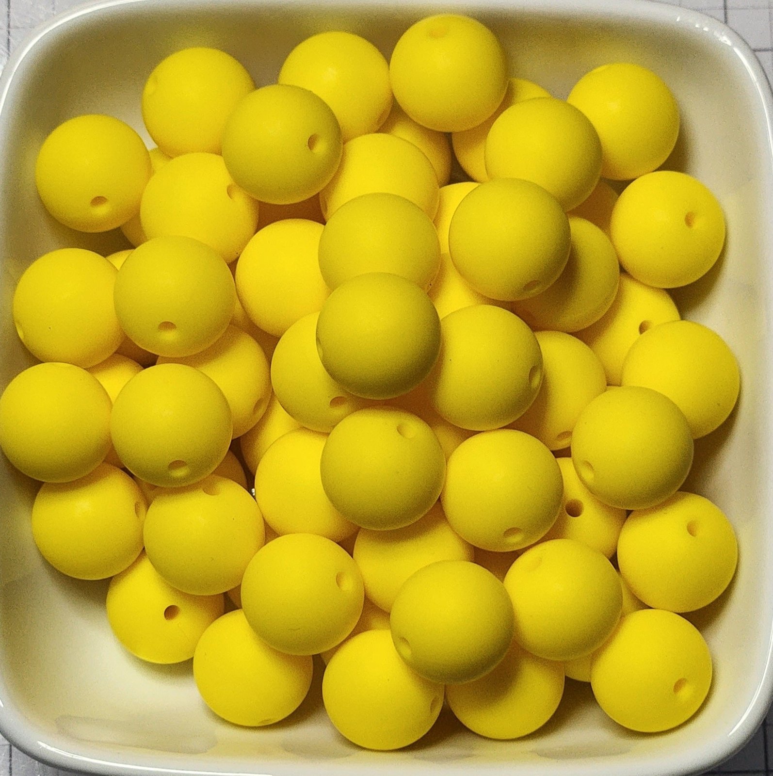 15 mm Solid Silicone Beads 20 pack, photo 7