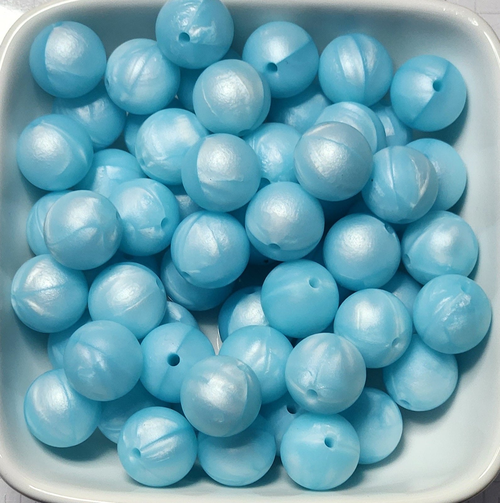 15 mm Solid Silicone Beads 20 pack, photo 8
