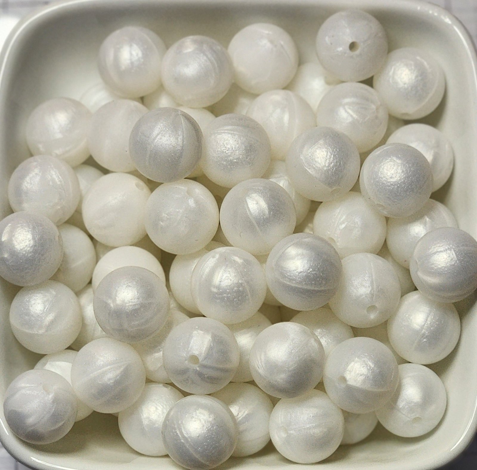 15 mm Solid Silicone Beads 20 pack, photo 12