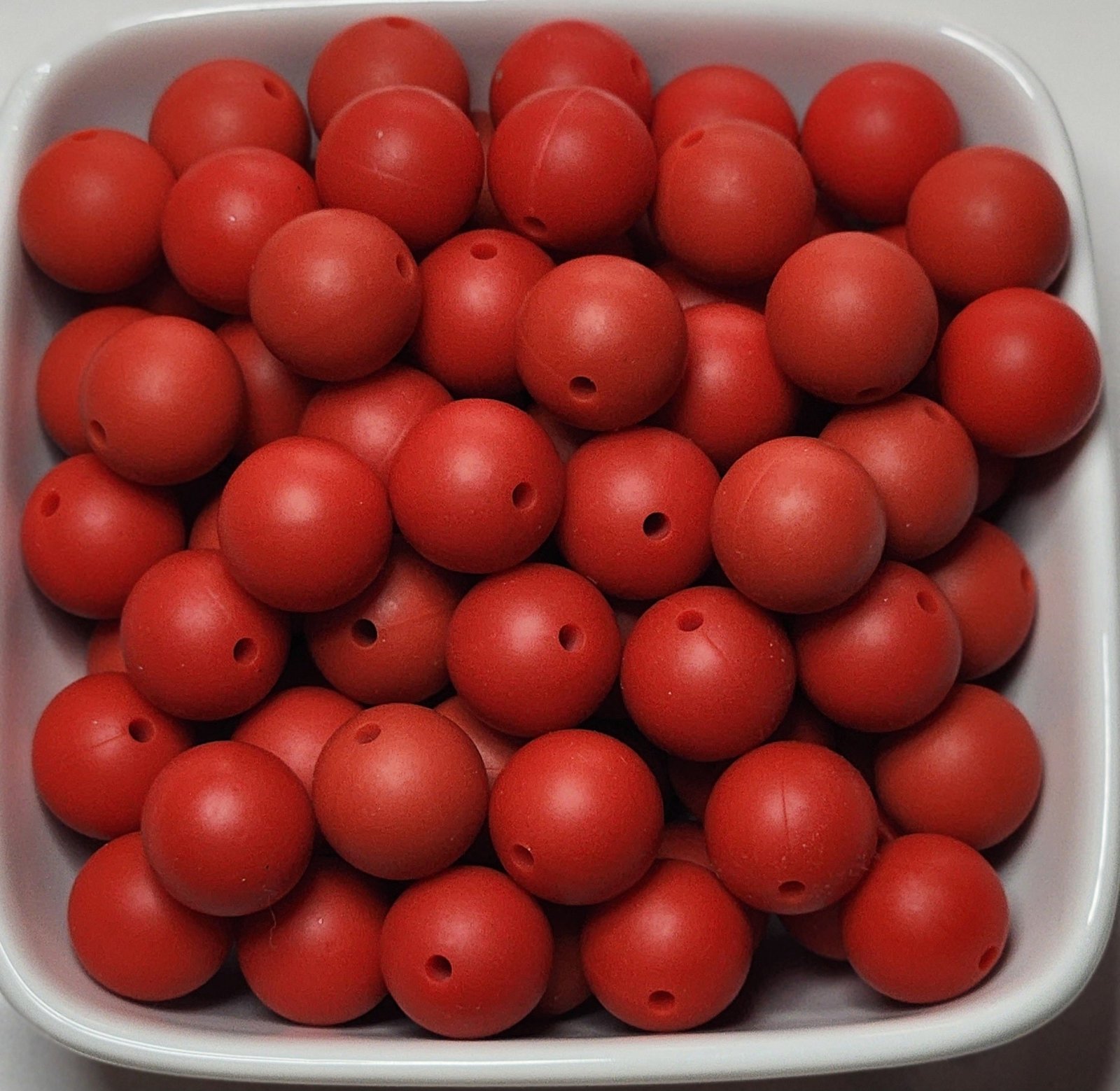 15 mm Solid Silicone Beads 20 pack, photo 14