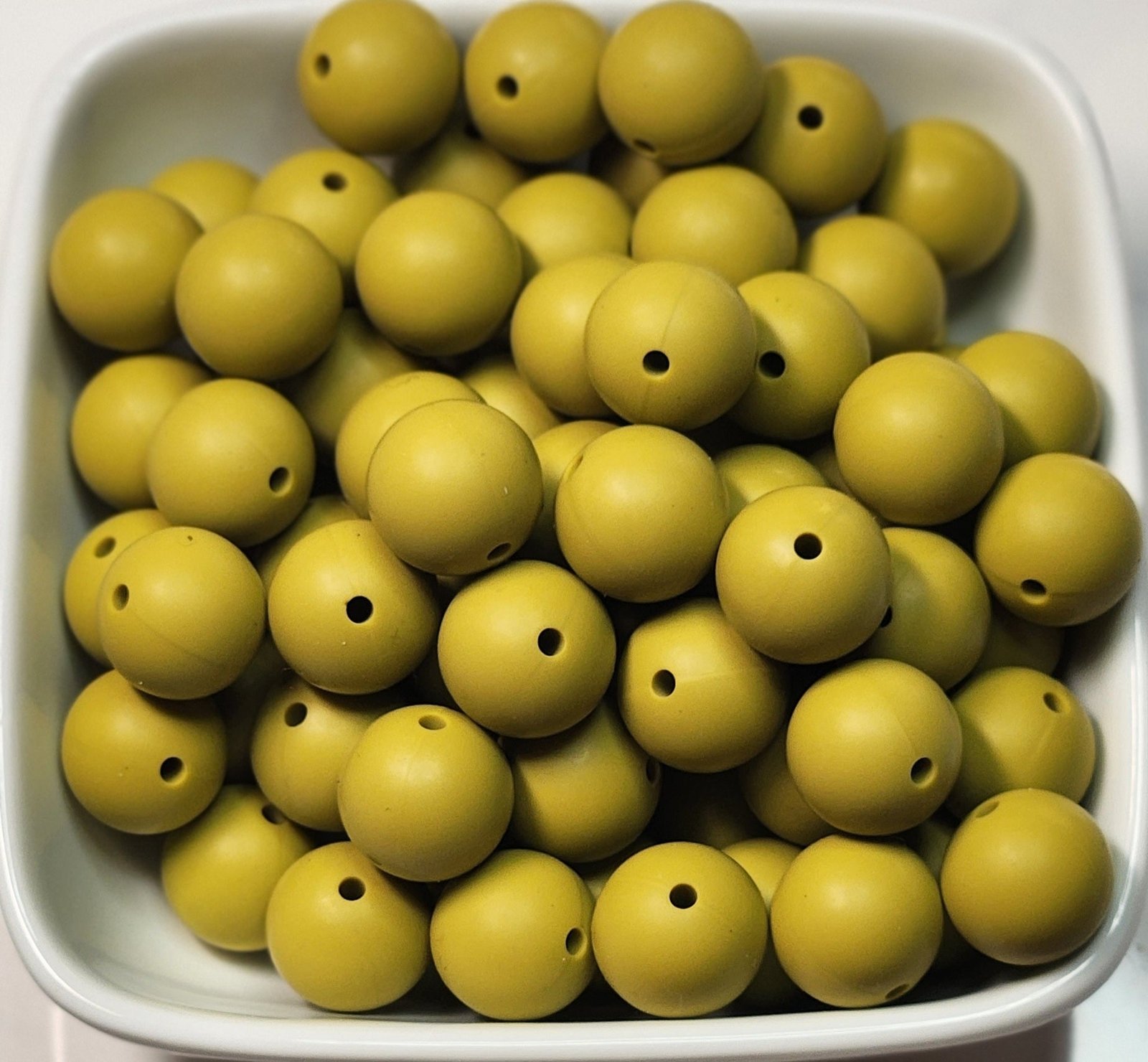 15 mm Solid Silicone Beads 20 pack, photo 16