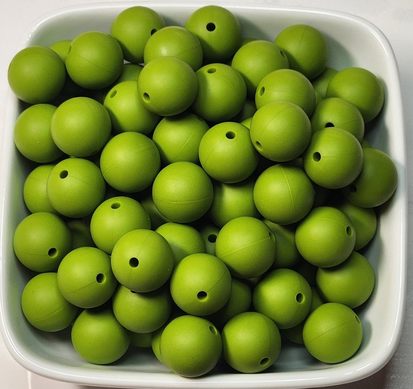 15 mm Solid Silicone Beads 20 pack, photo 17