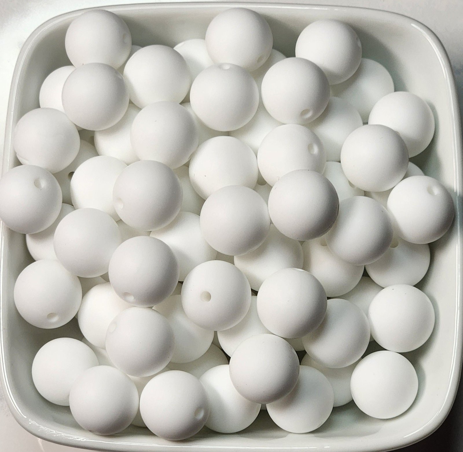 15 mm Solid Silicone Beads 20 pack, photo 21