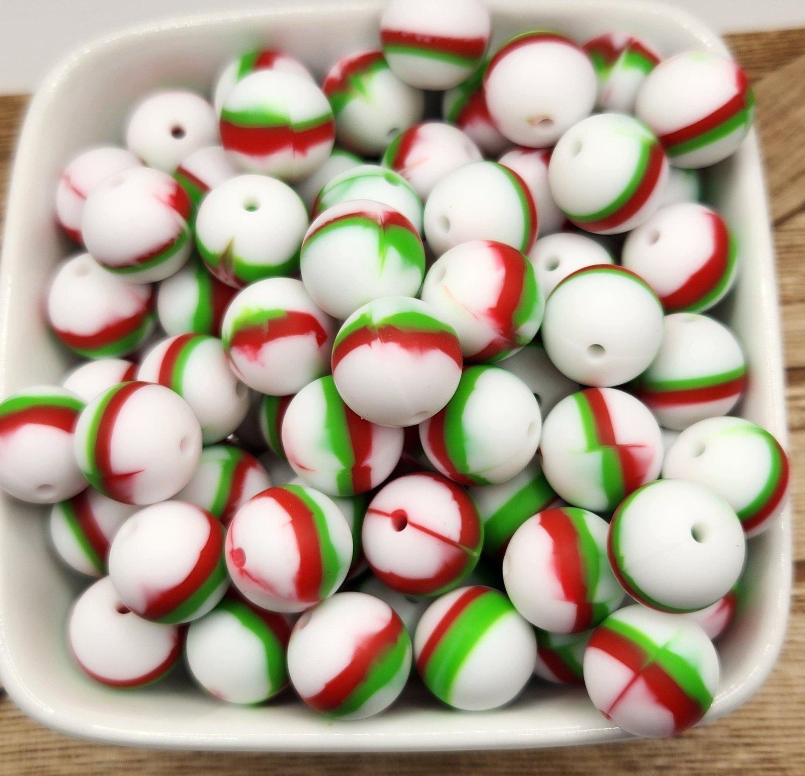 15 mm Solid Silicone Beads 20 pack, photo 32