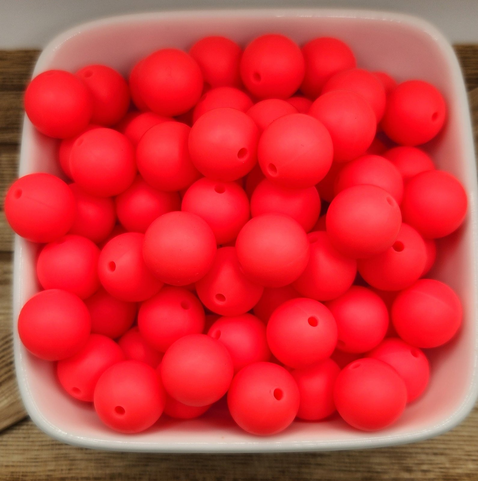 15 mm Solid Silicone Beads 20 pack, photo 37