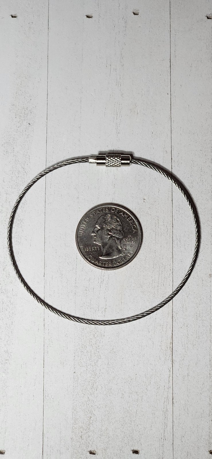 8 inch beadable charm wire. 10 pack.