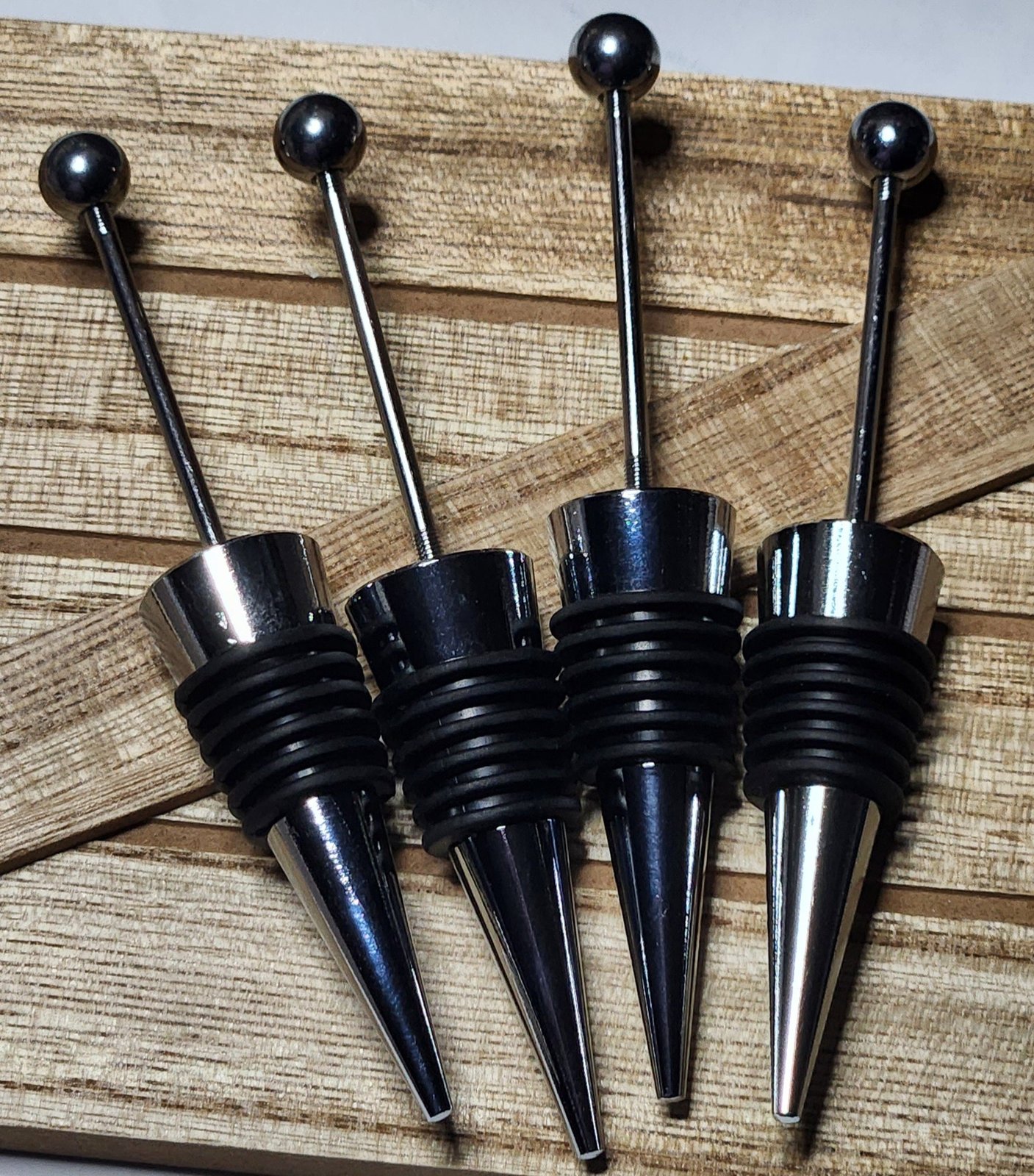 Beadable wine stopper, photo 2