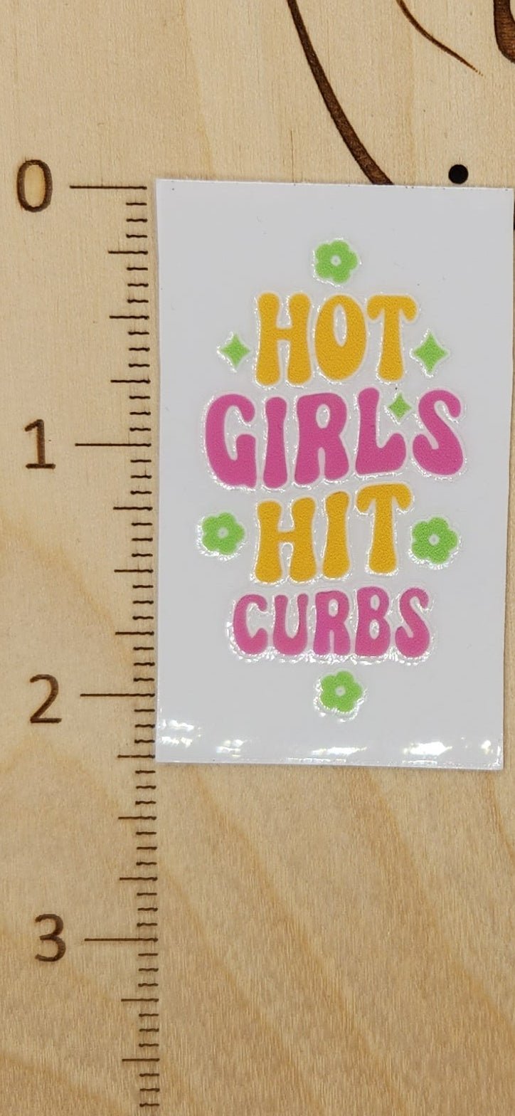 Hot girls - 1.25 by 2.25 inches Mini UVDTF, photo 2