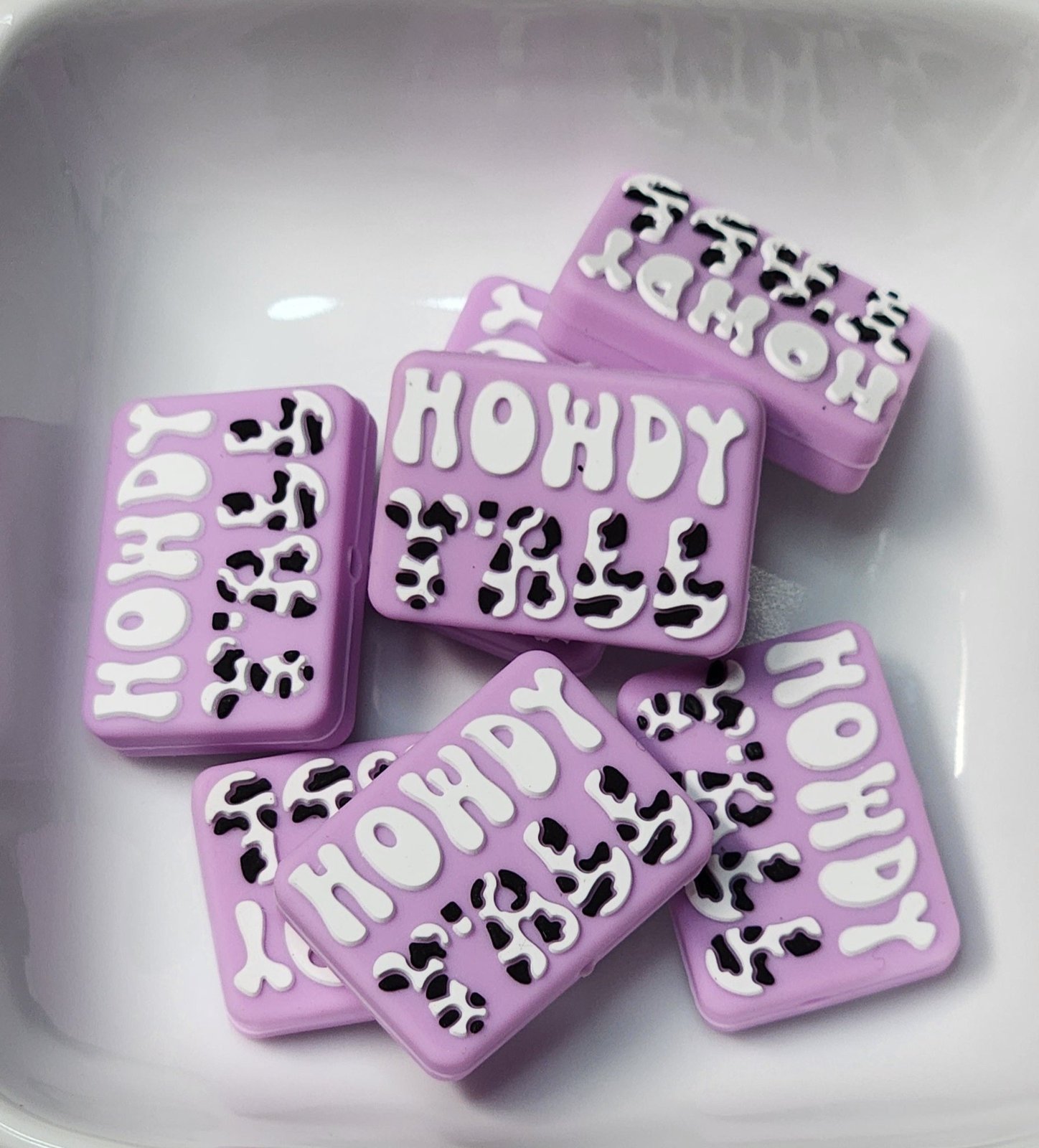 Howdy Silicone focal bead, photo 2