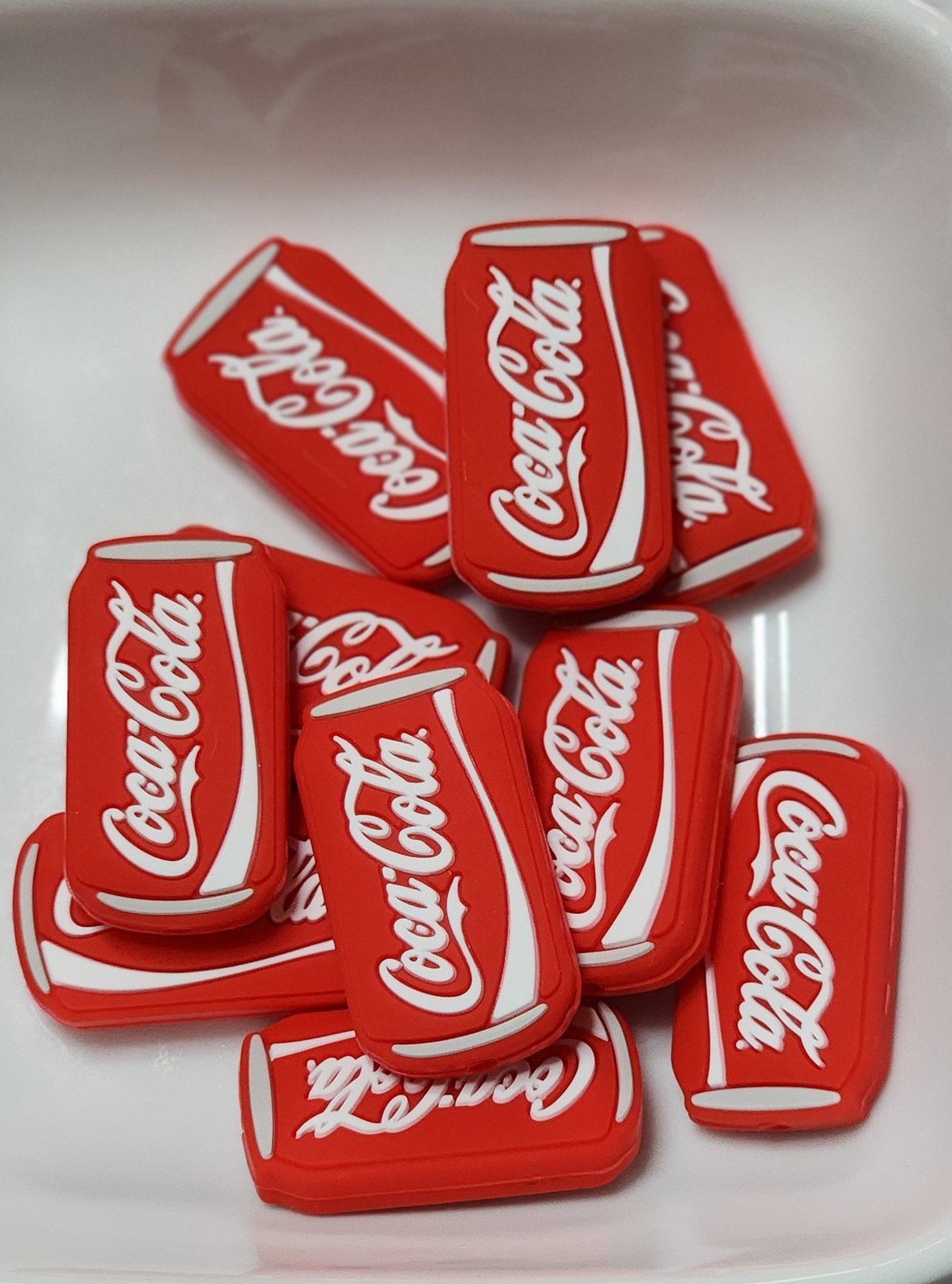 Cola Silicone focal bead