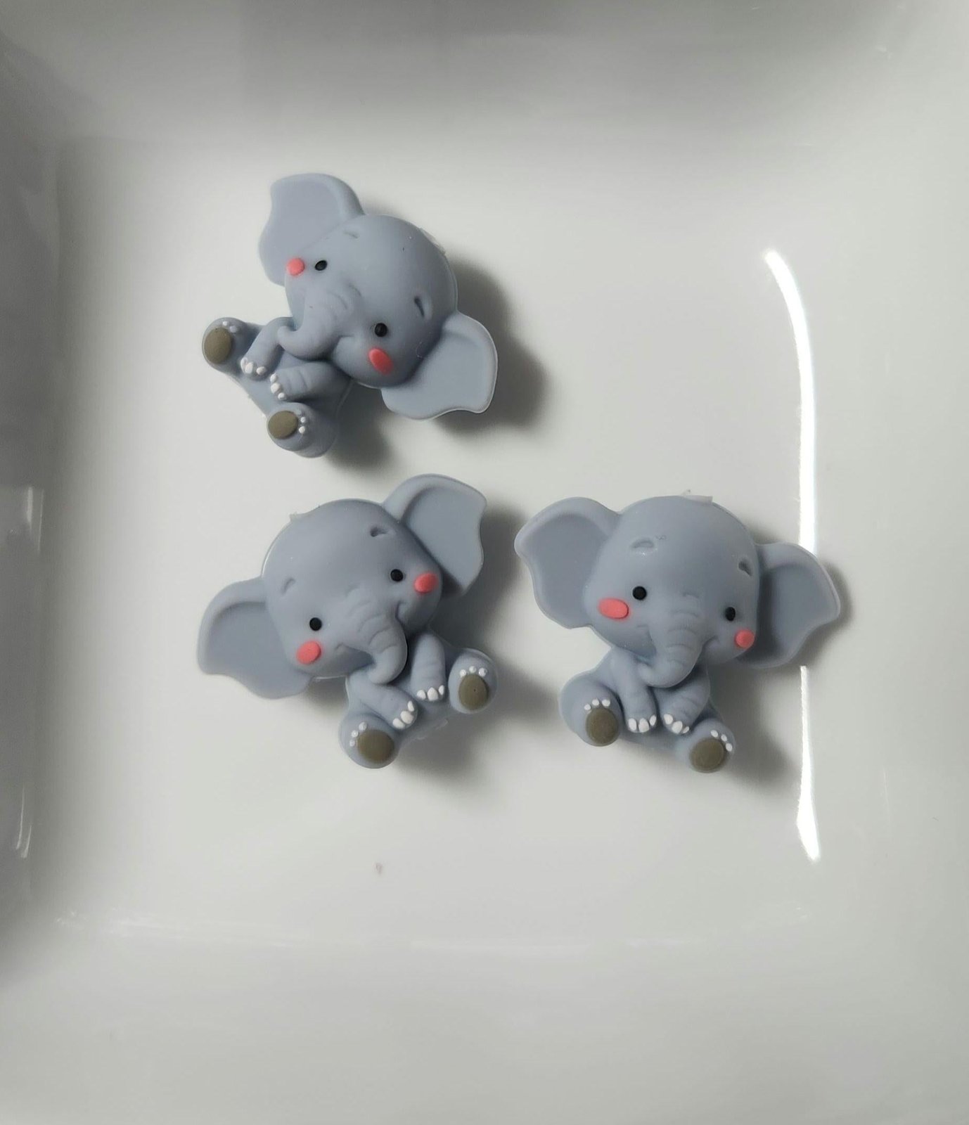 Elephant Silicone focal bead