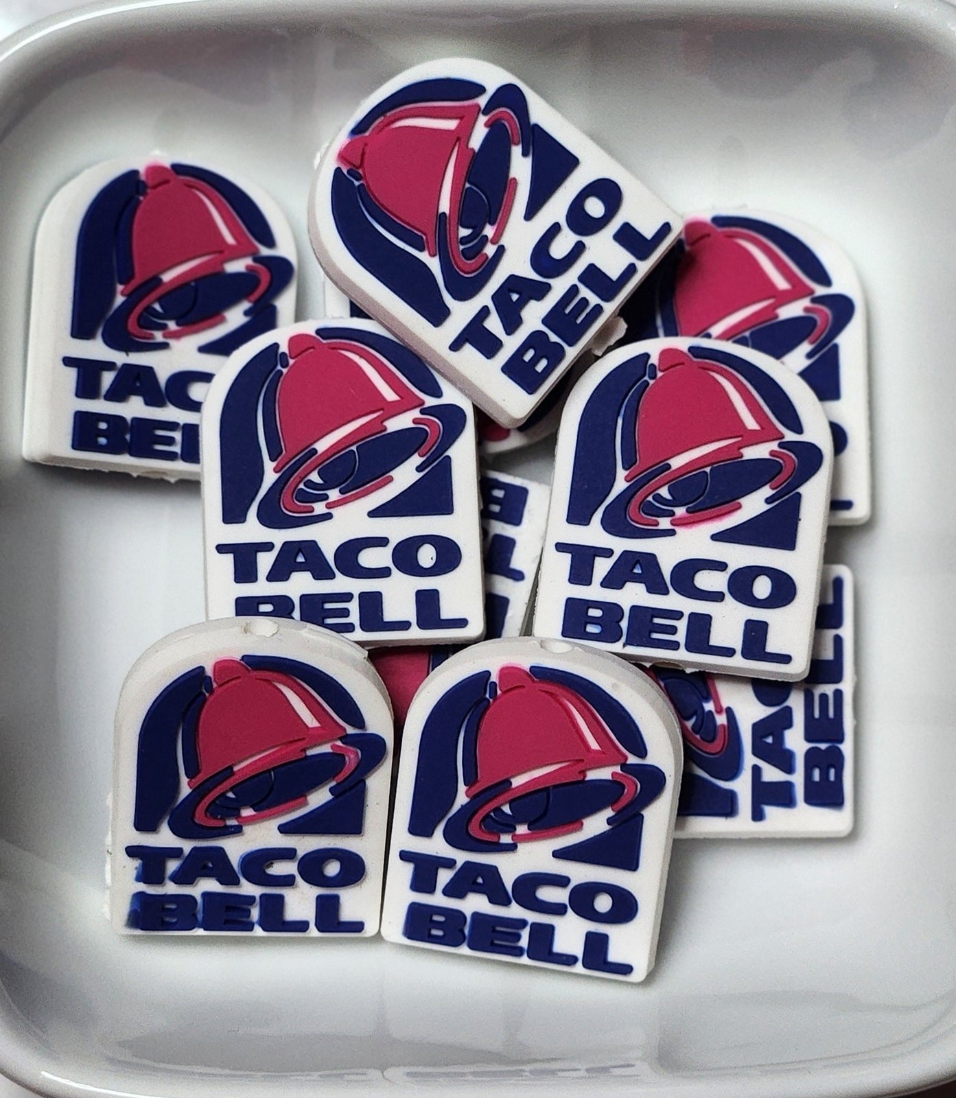 Taco Restaurant Silicone focal bead