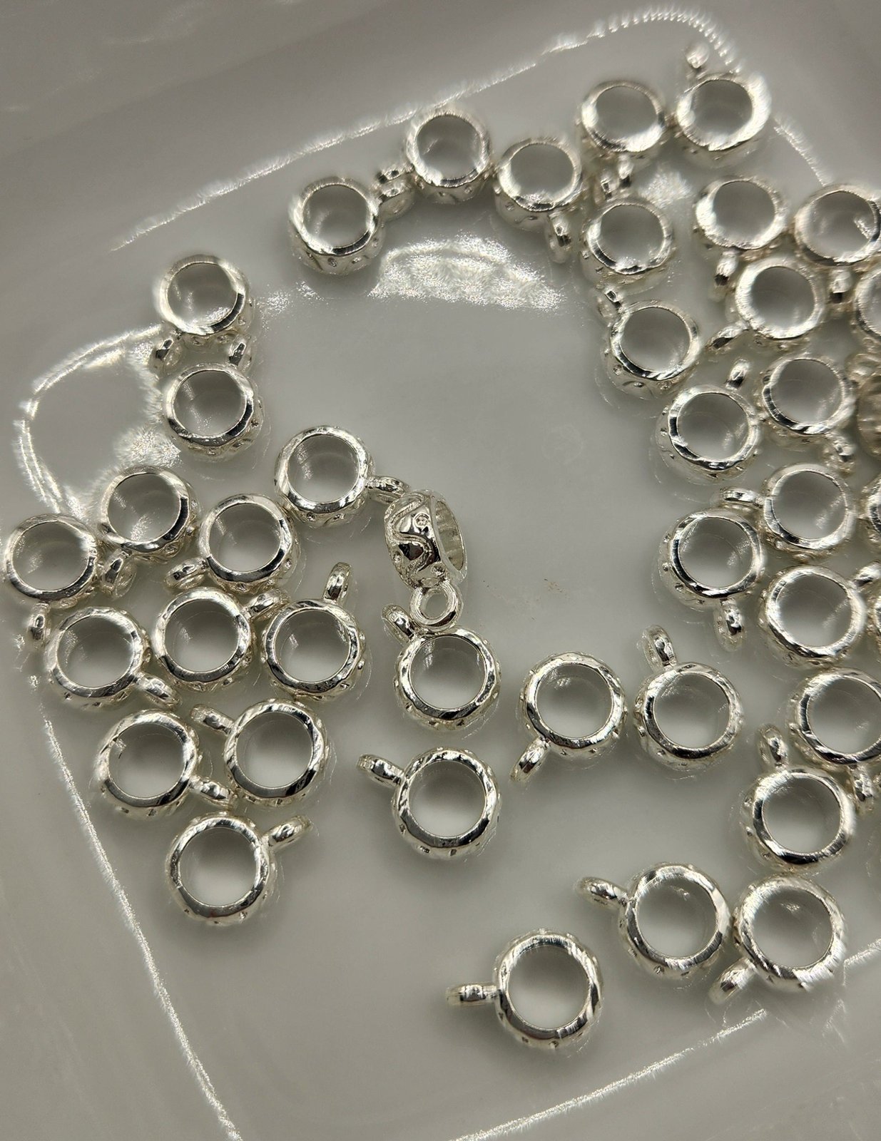 Bail spacers with charm *Individually sold, photo 5